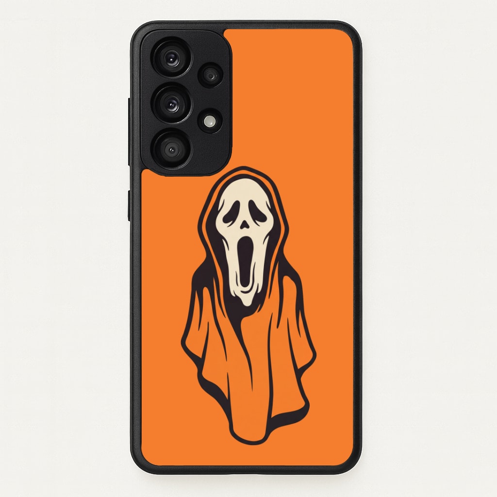 Orange Scream Phone Case