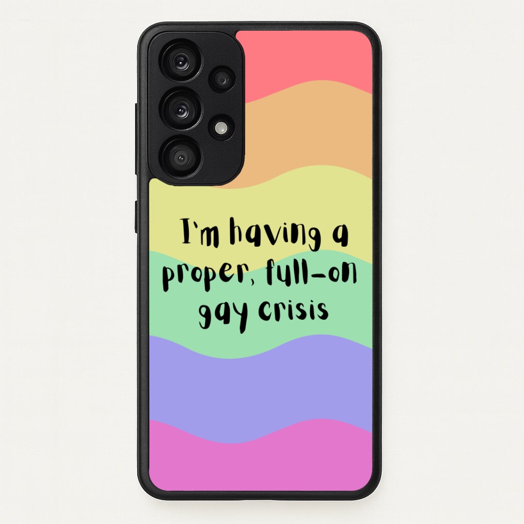 Gay Crisis - Heart TV Phone Case