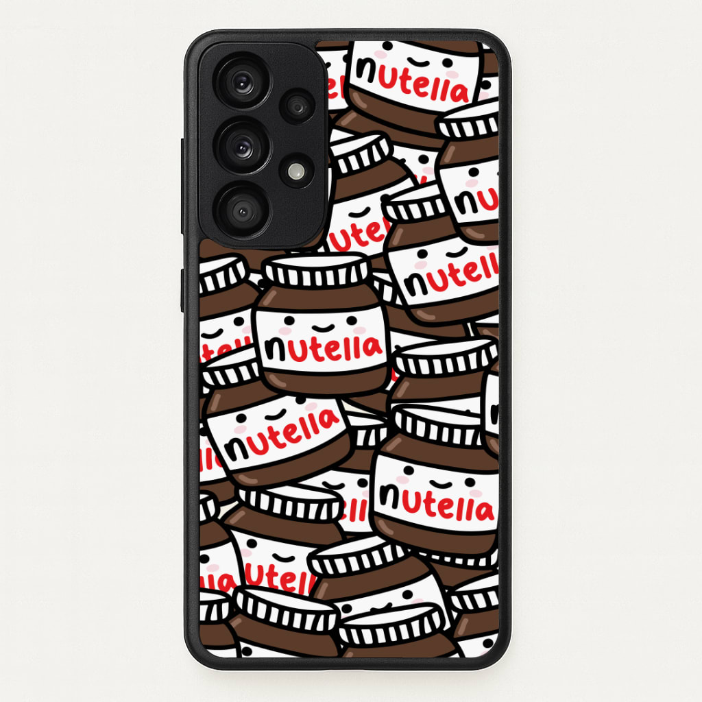 Cute Nutella Pattern Phone Case