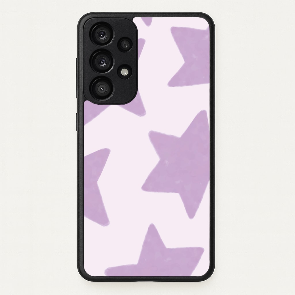 Lilac Stars Phone Case