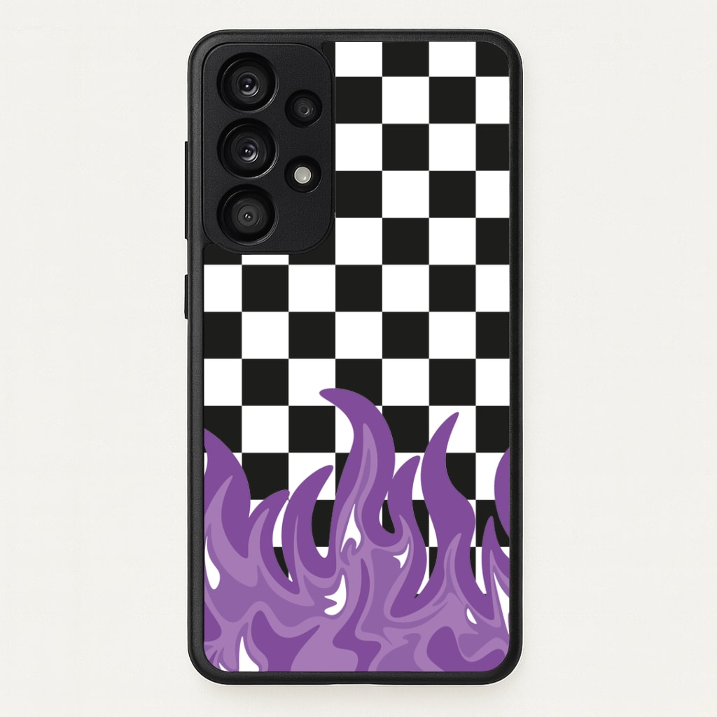 Purple Flame - Skate Aesthetic Phone Case