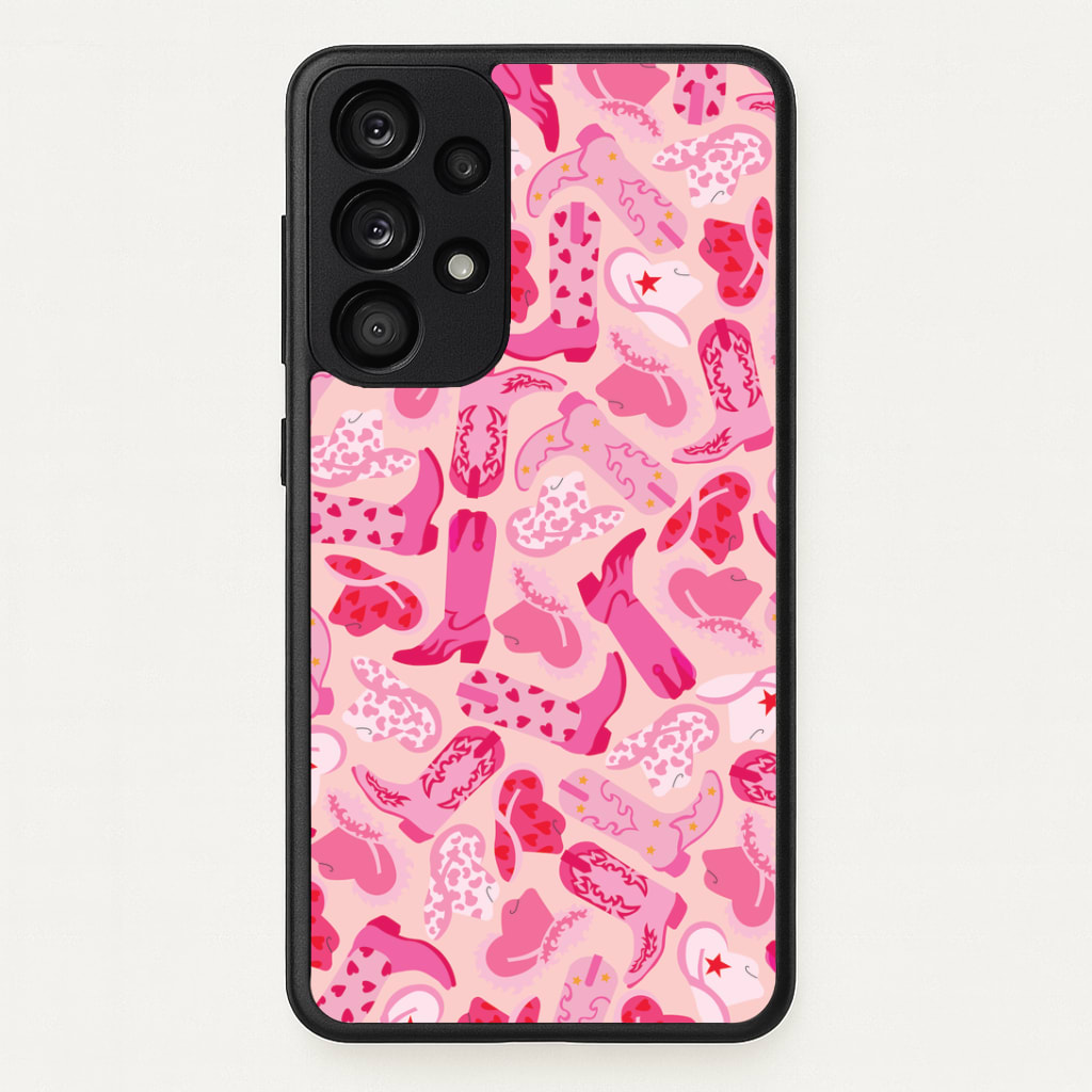 Cowboy Hats And Boots - Western Phone Case