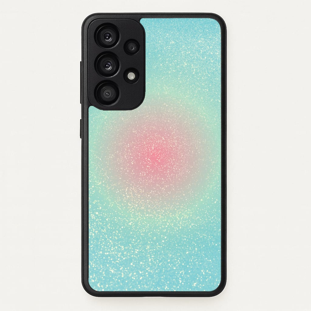 Teal Shimmer Phone Case