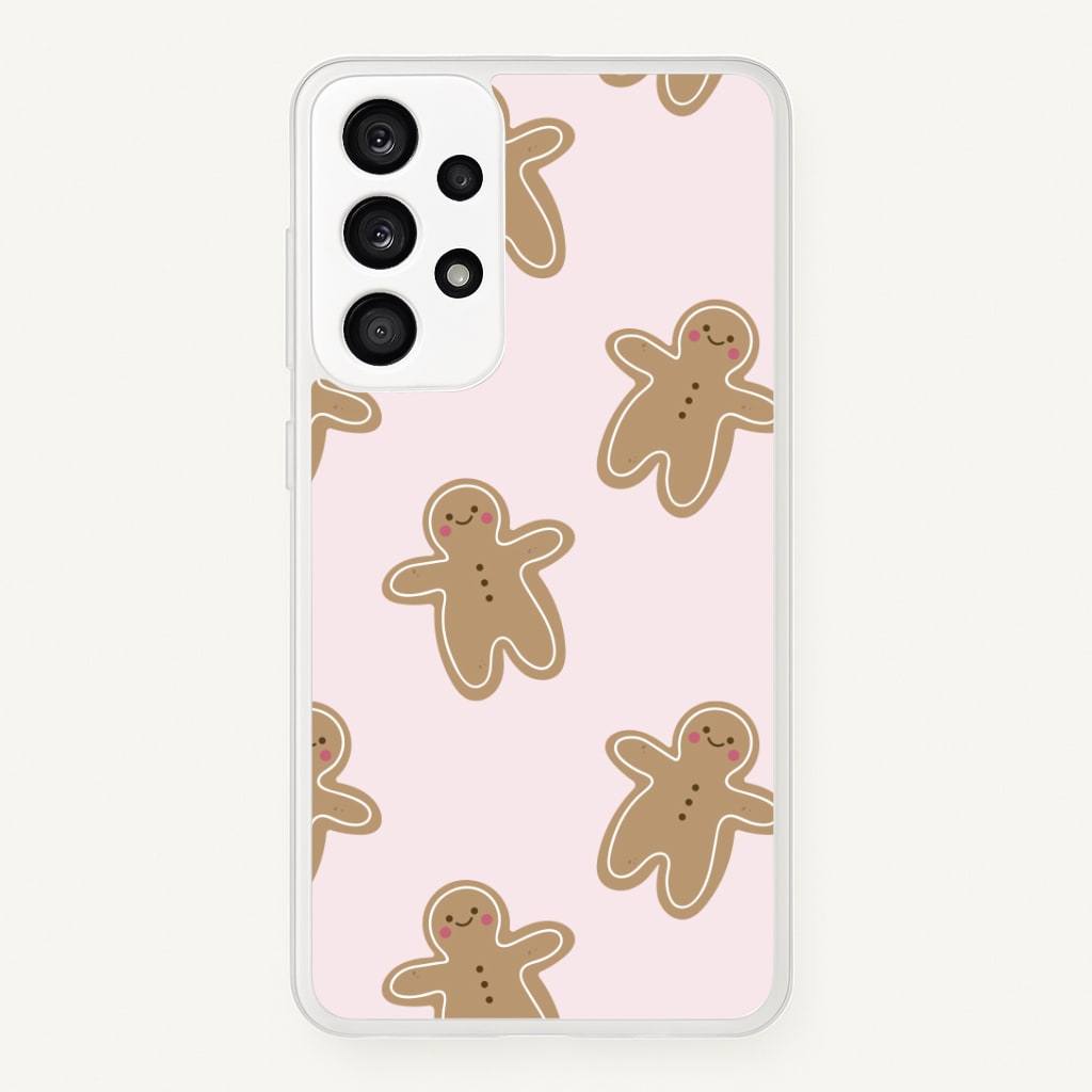 Gingerbread Men Christmas Pattern Phone Case