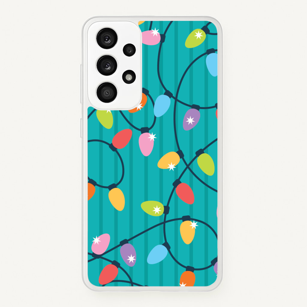 Funky Christmas Lights Pattern Phone Case