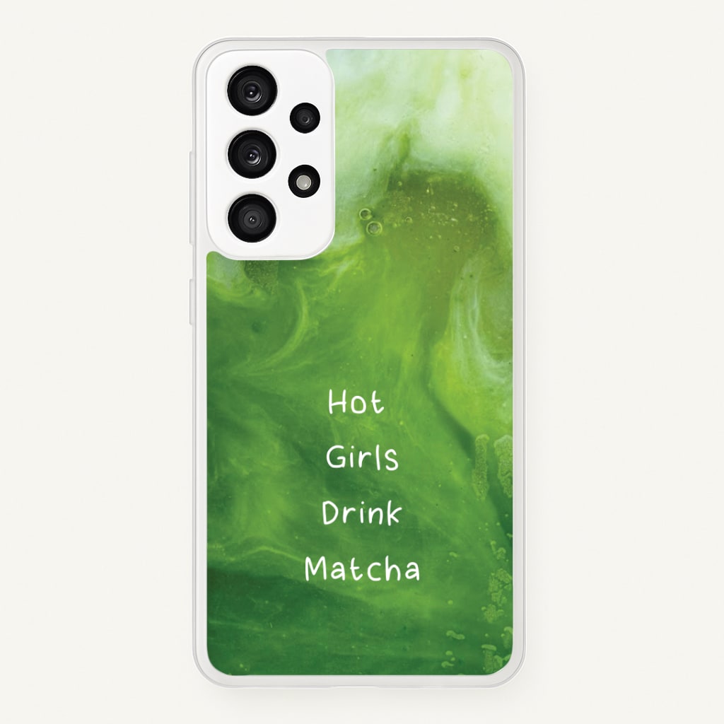 Hot Girls Drink Matcha Phone Case