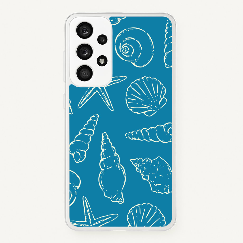 Sketched Shells Pattern Phone Case