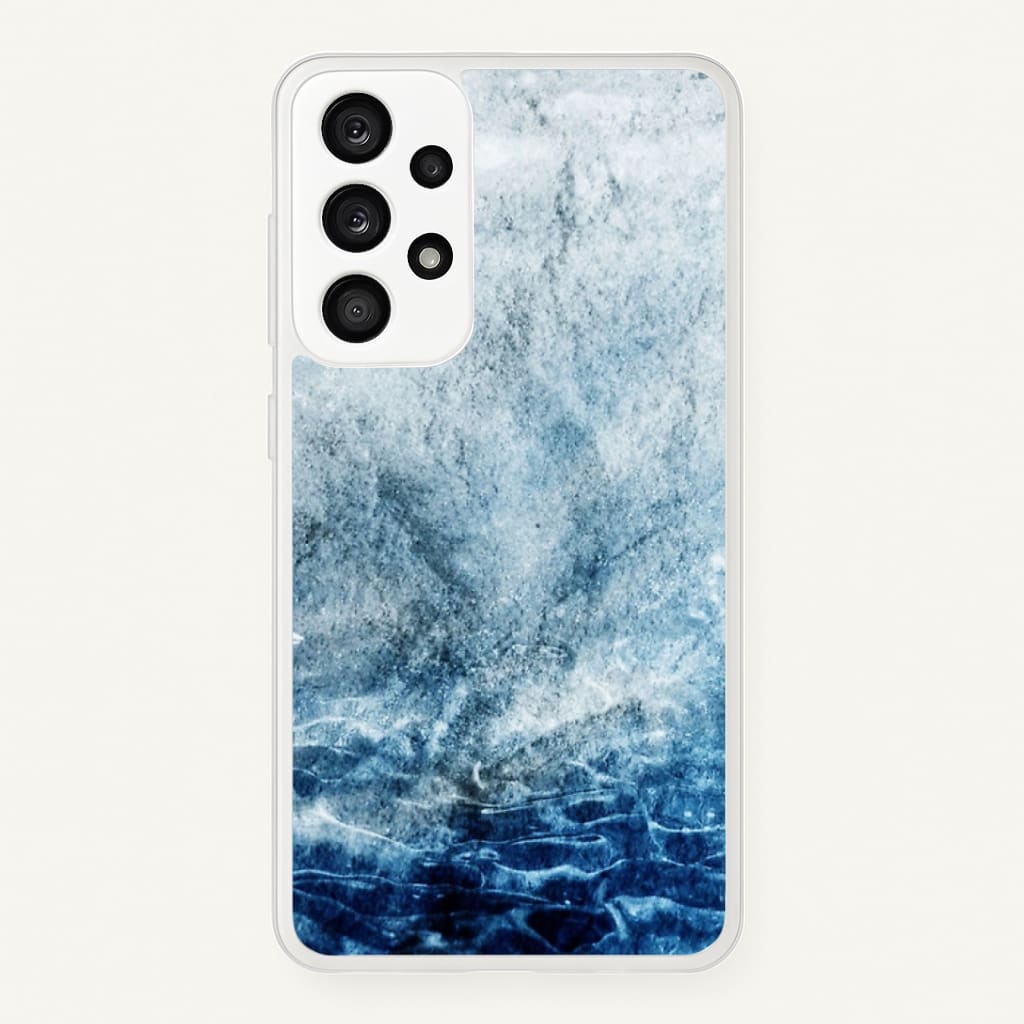 Sea Blue Marble Phone Case