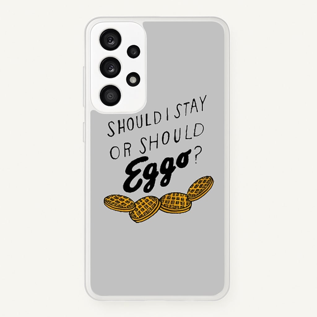 Should I Stay Or Should I Eggo Phone Case