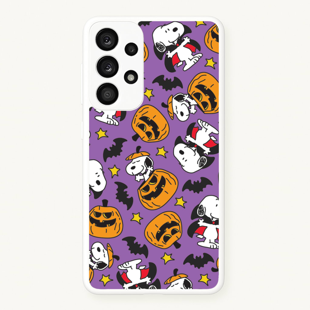 Cartoon Beagle Halloween Pattern Phone Case