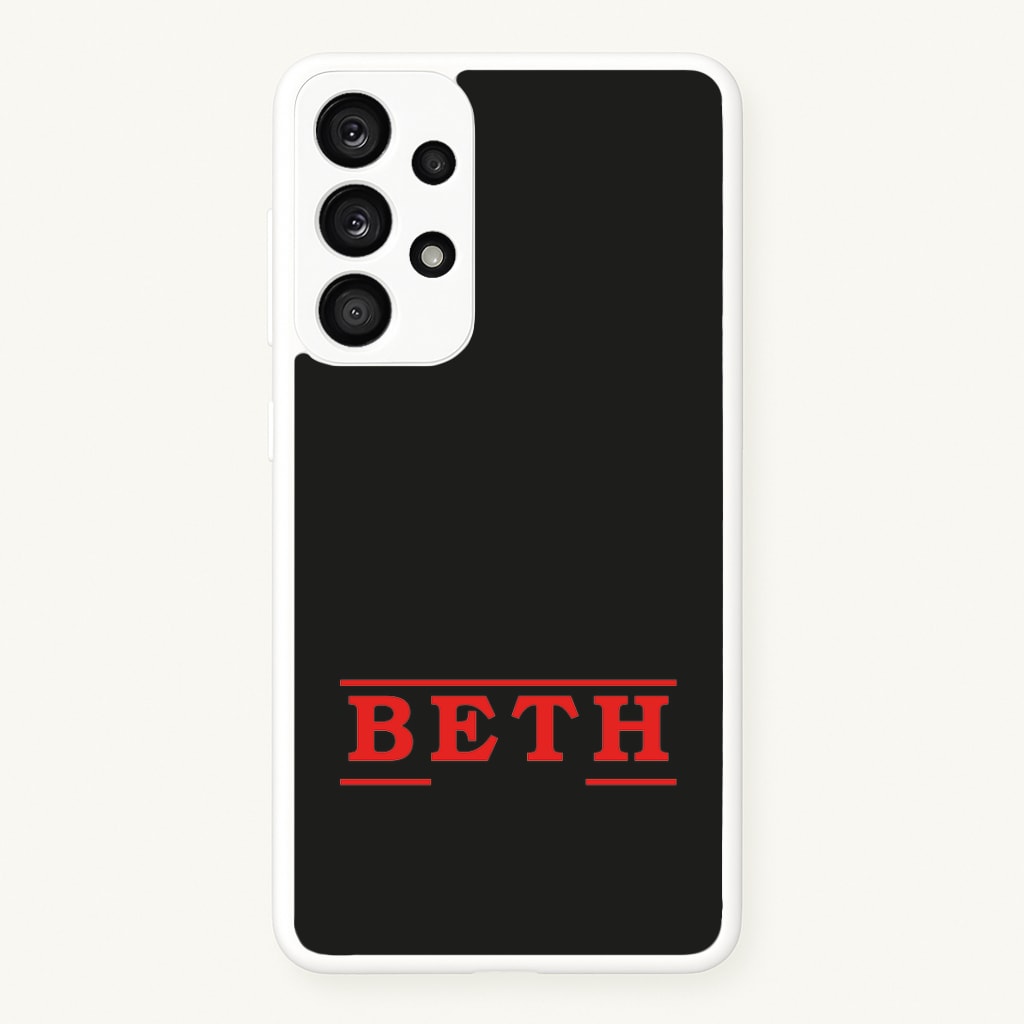 Title - Personalised Stranger Phone Case