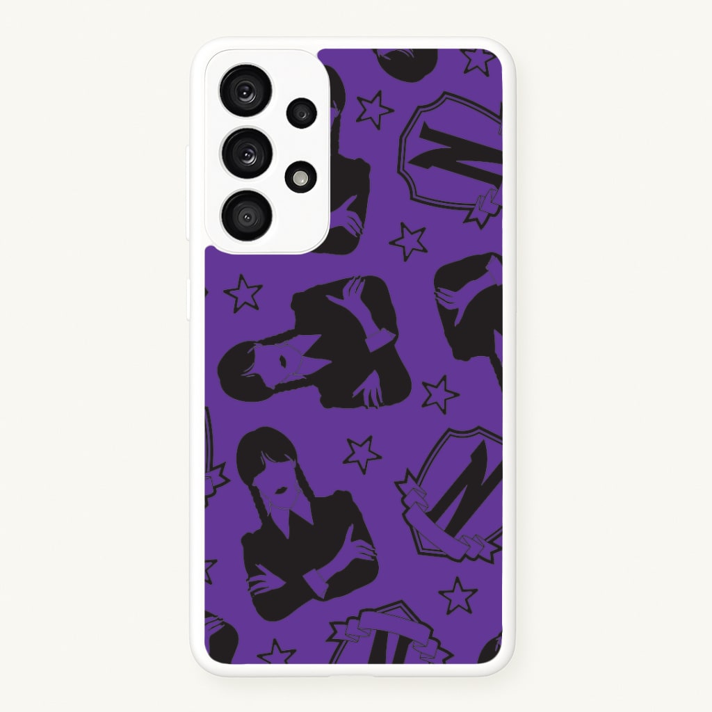 Wednesday Pattern Phone Case