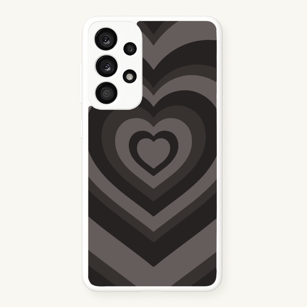 Abstract Black Heart Phone Case