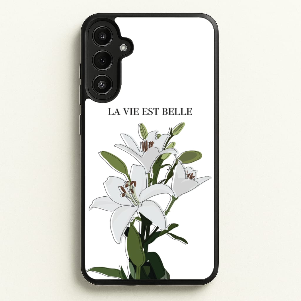 La Vie Est Belle - Clean Girl Aesthetic Phone Case
