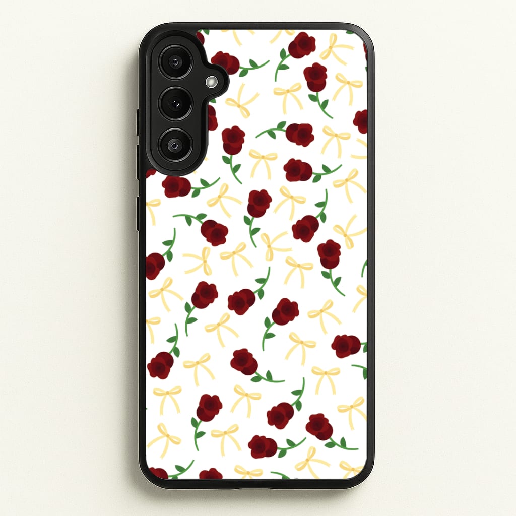 Roses And Bows Pattern Phone Case
