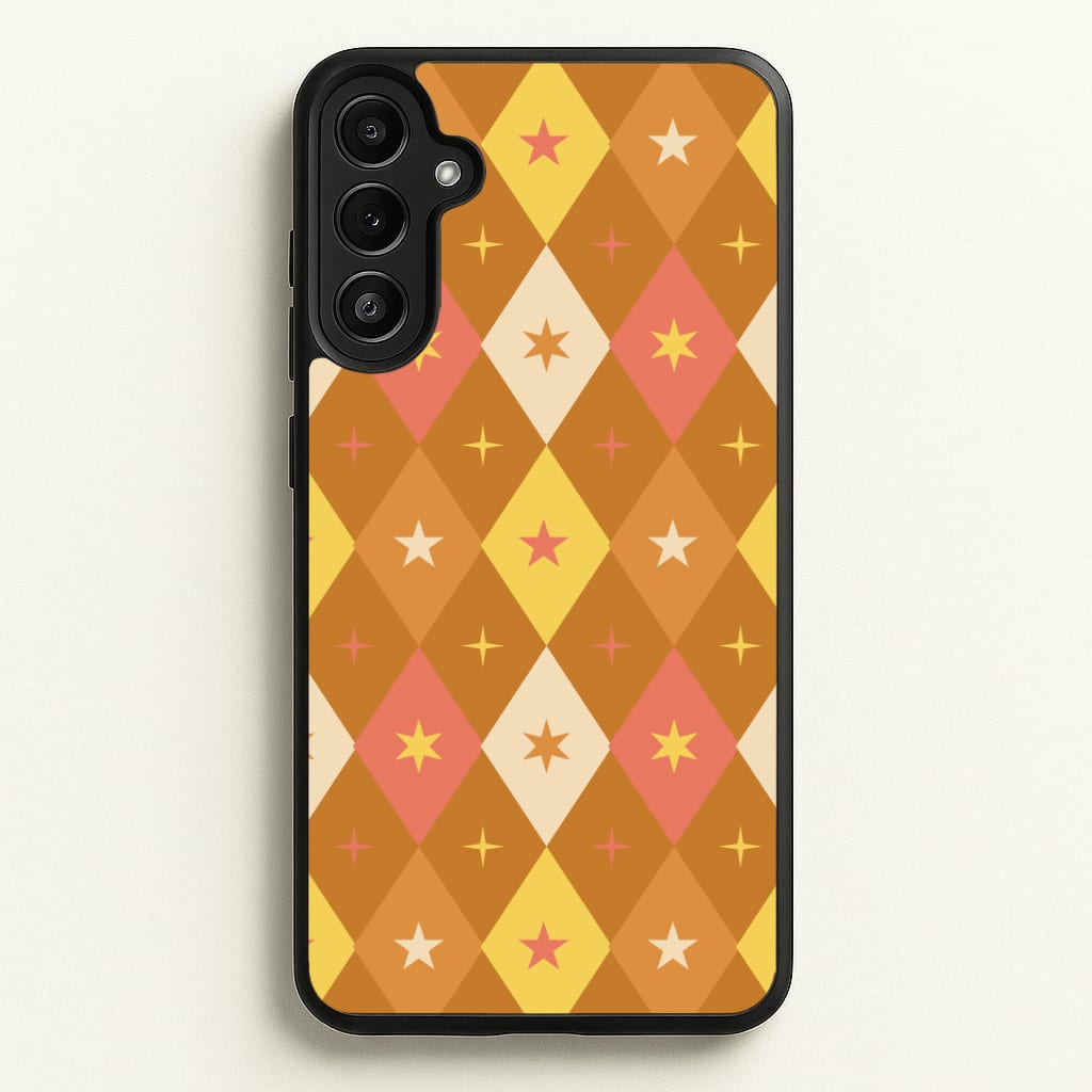 Retro Christmas Argyle Pattern Phone Case