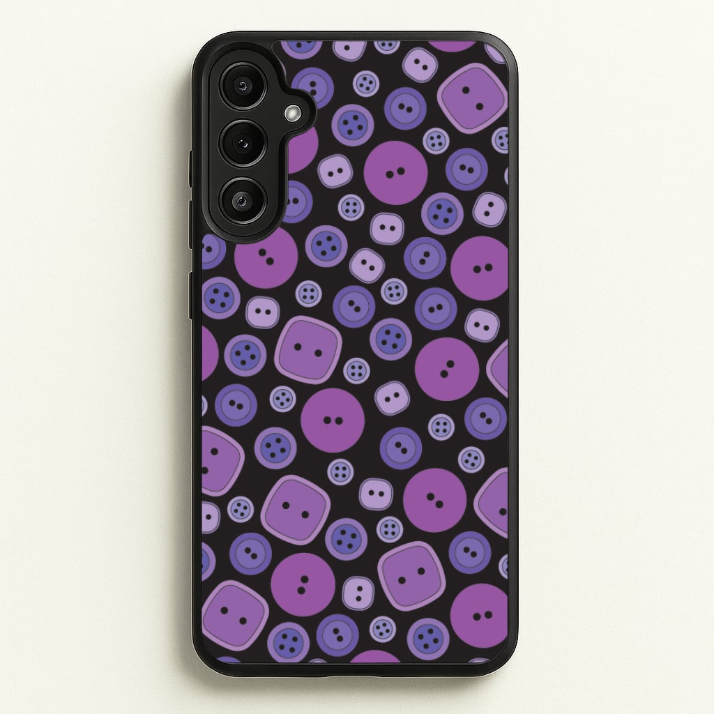 Button Pattern Phone Case