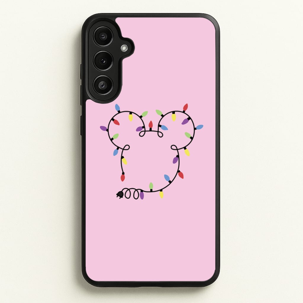 Mouse Christmas Lights Christmas Phone Case