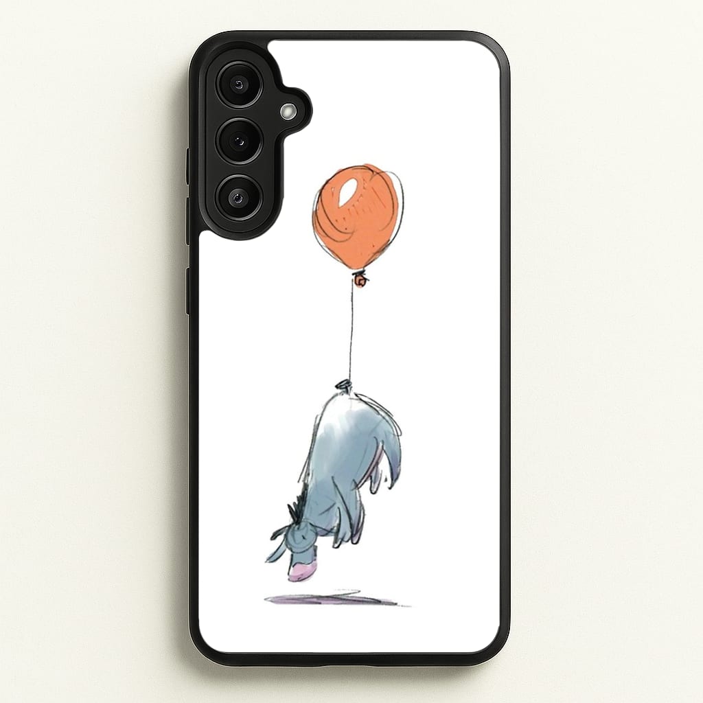 Donkey And His Balloon Phone Case