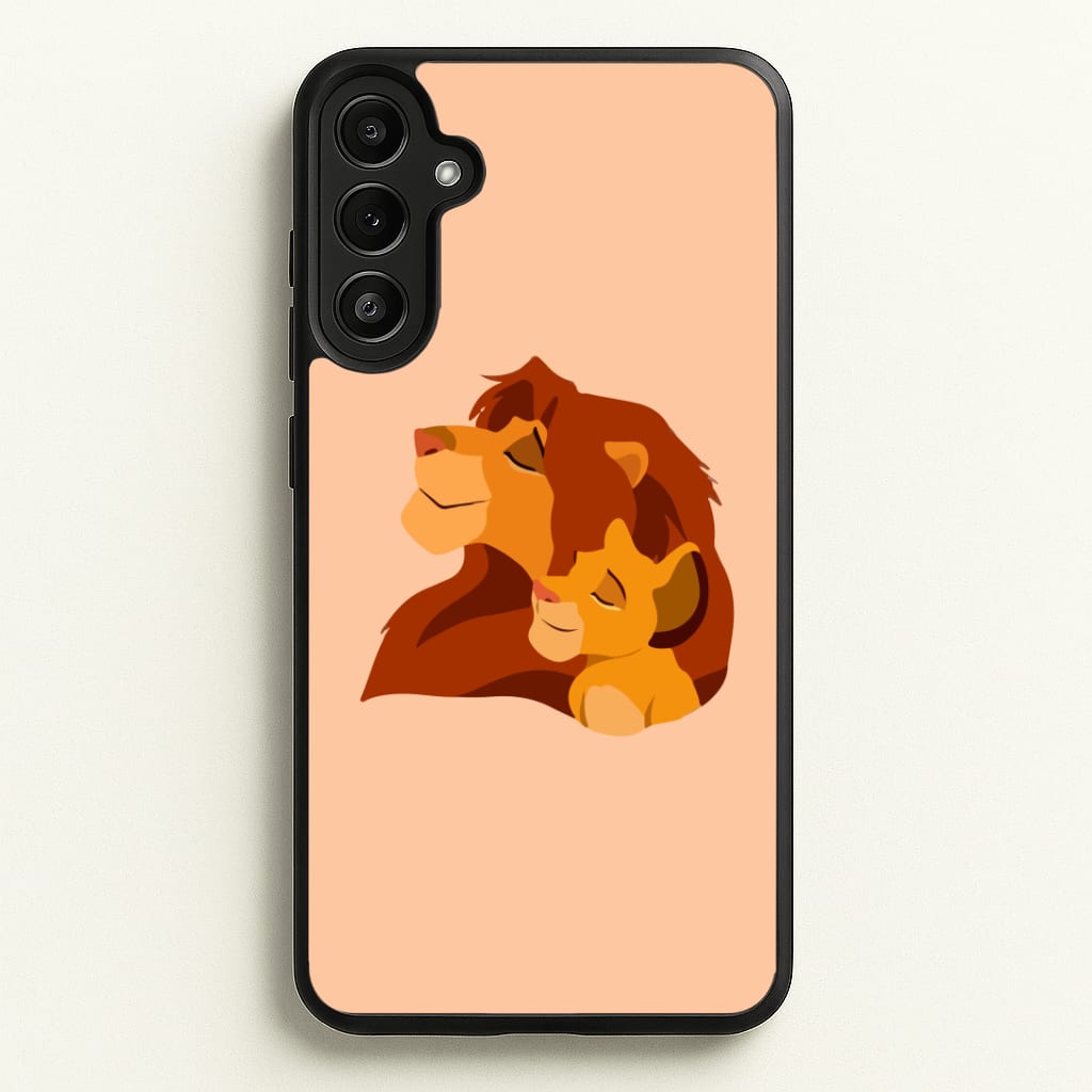 King Lion And Cub Phone Case