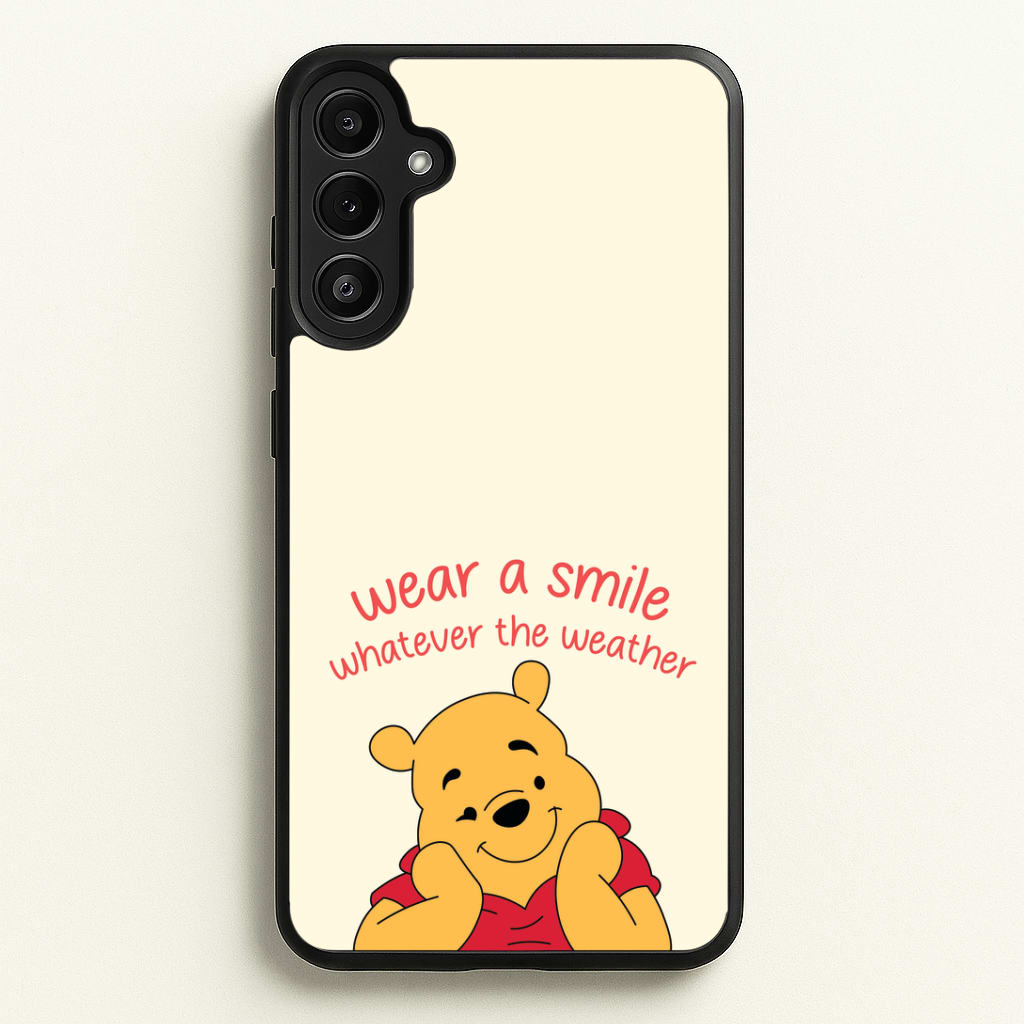 Wear A Smile Whatever The Weather Phone Case