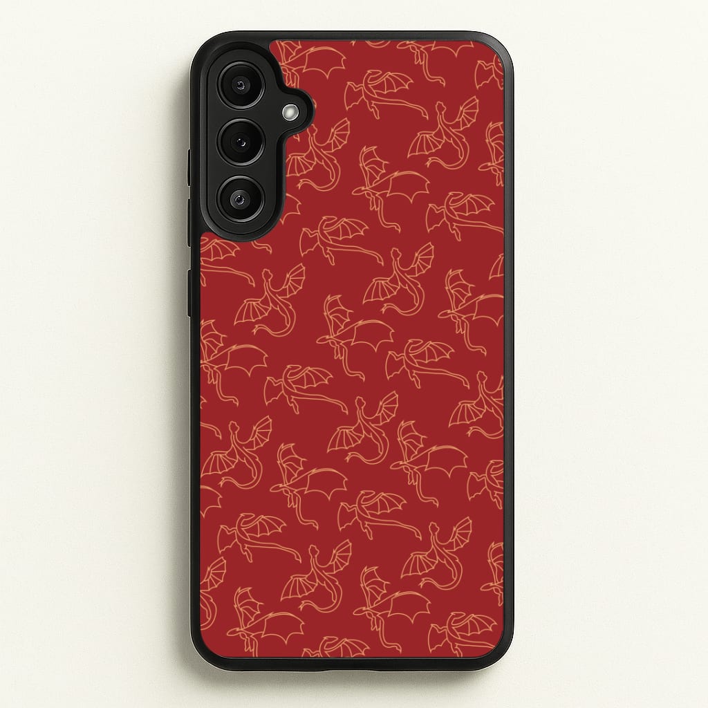 Flying Dragons - Dragon Patterns Phone Case