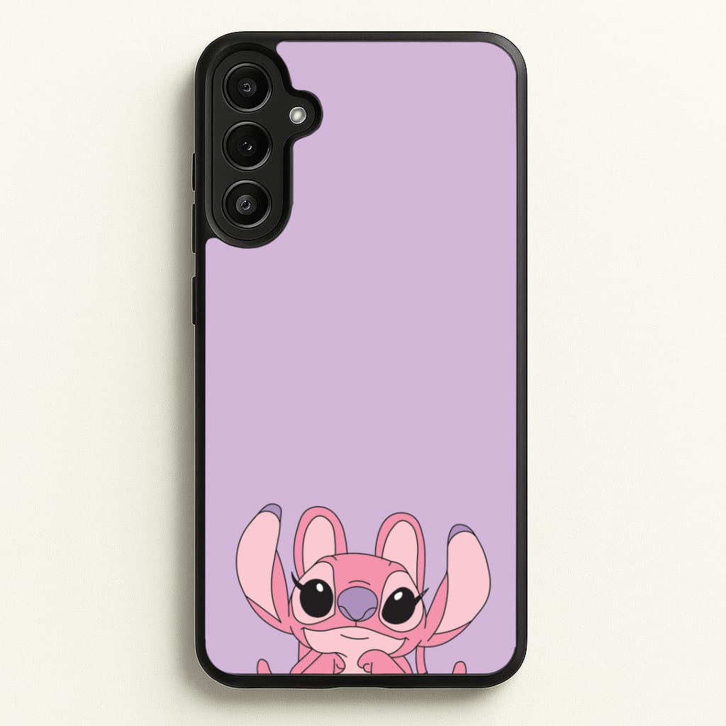 Gazing - Pink Alien Phone Case