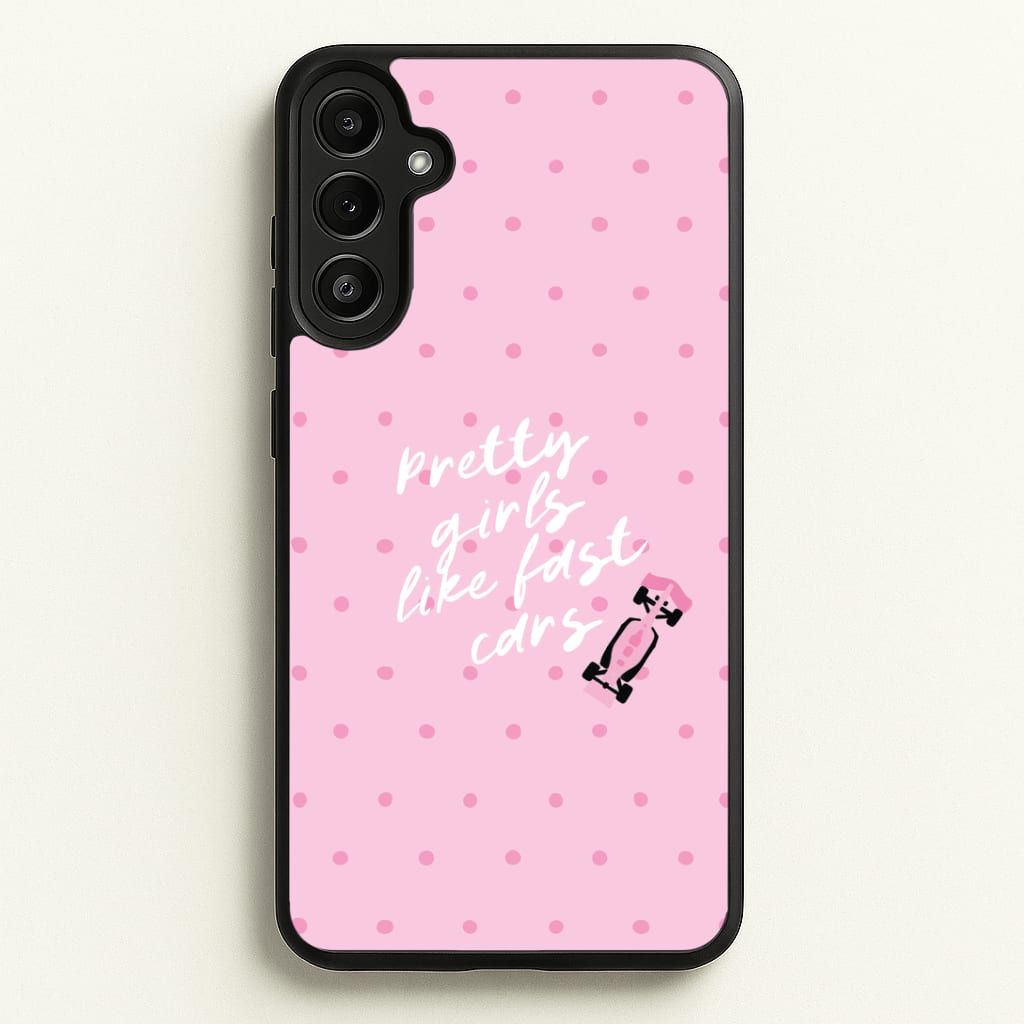 Pretty Girls Like Fast Cars Phone Case