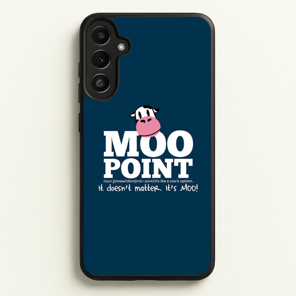 A Moo Point Phone Case