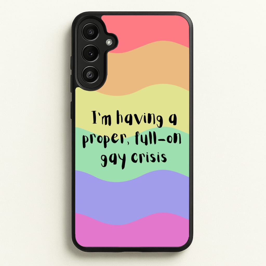 Gay Crisis - Heart TV Phone Case
