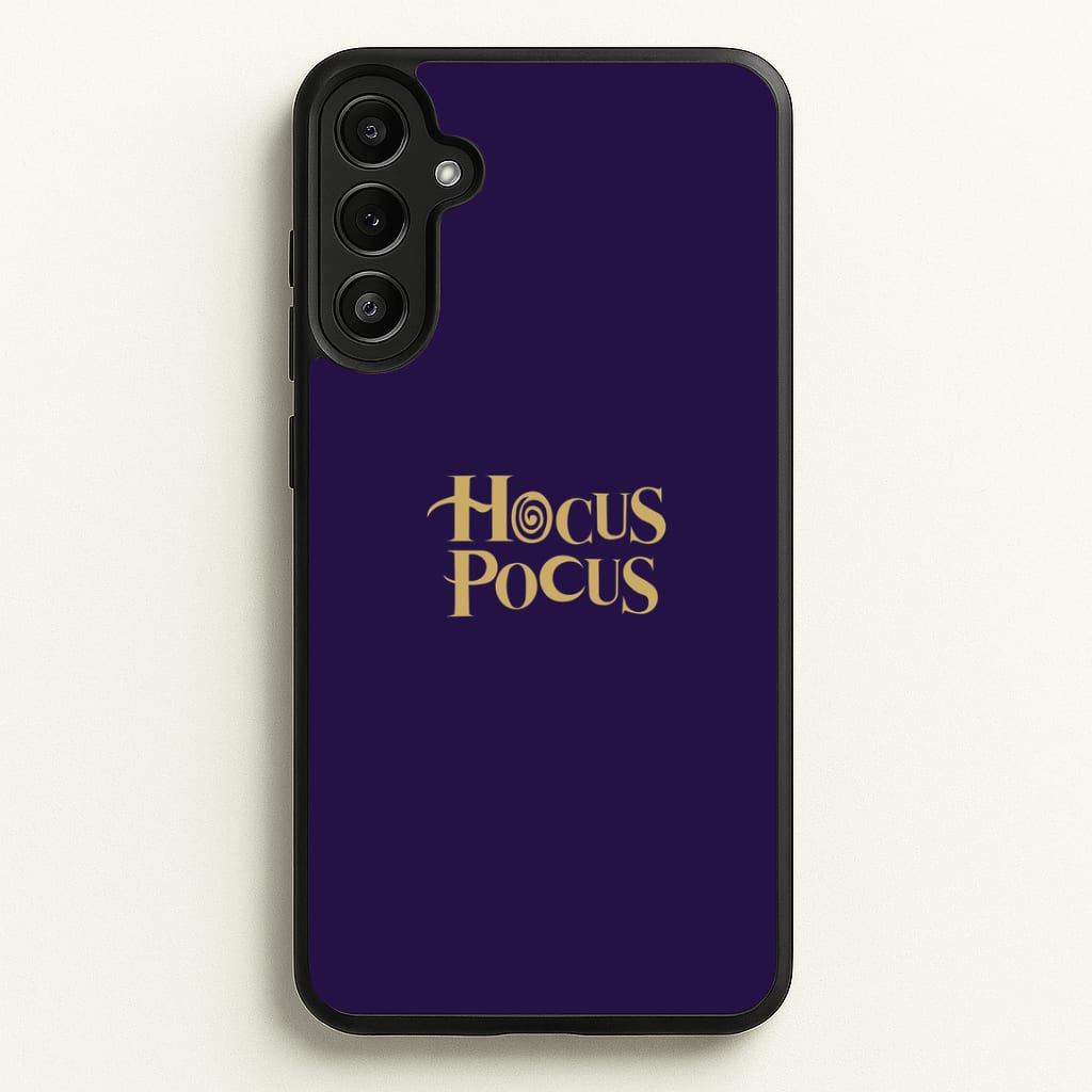 Text - Hocus Halloween Phone Case