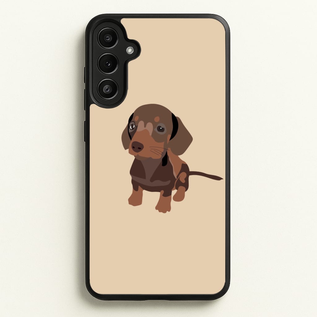 Brown - Dachshunds Phone Case