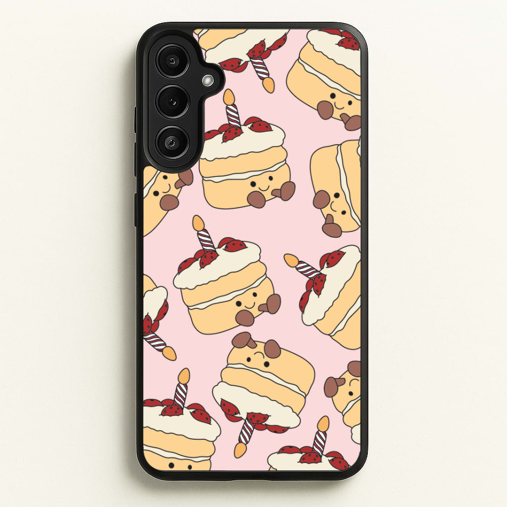 Cake Pattern - Plushy Phone Case