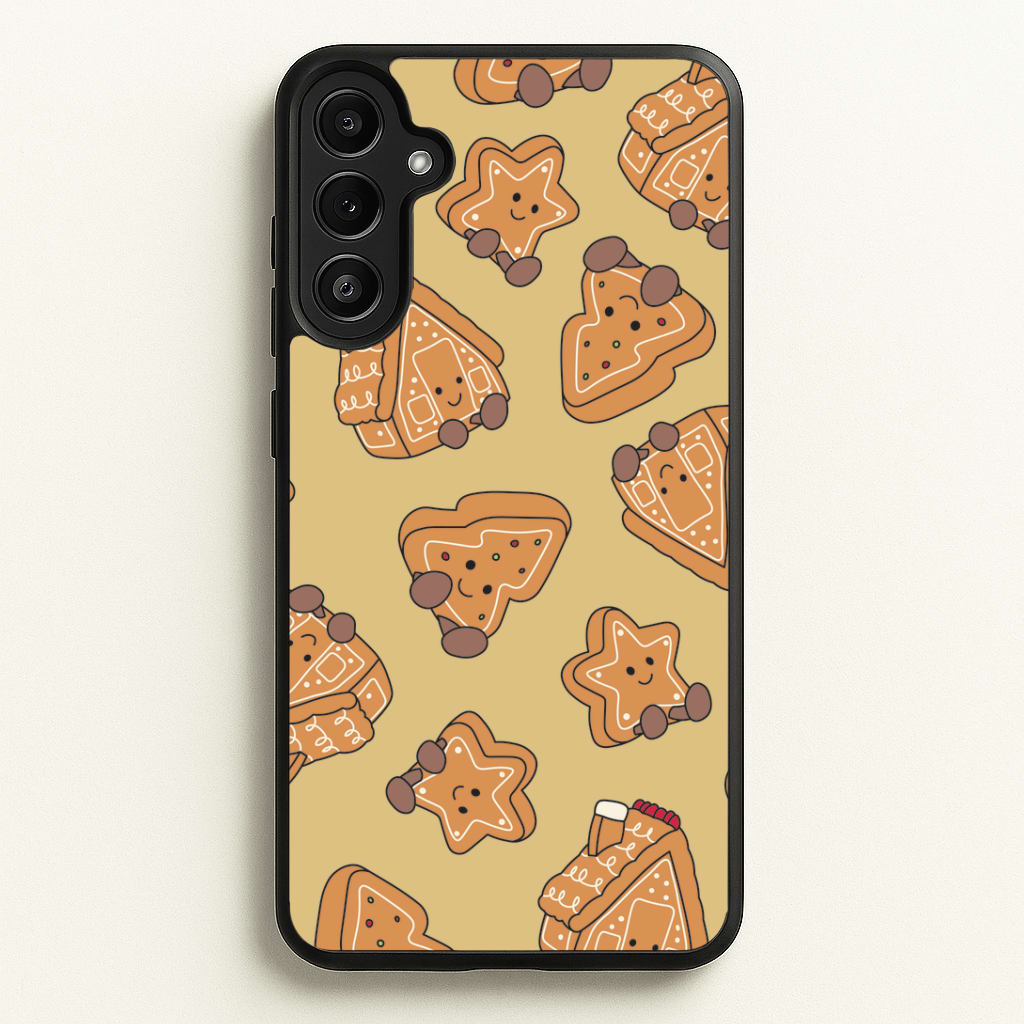 Gingerbread Plushies Pattern Phone Case