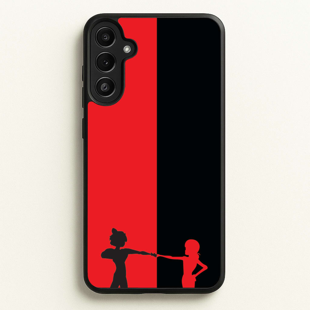 Red And Black Phone Case