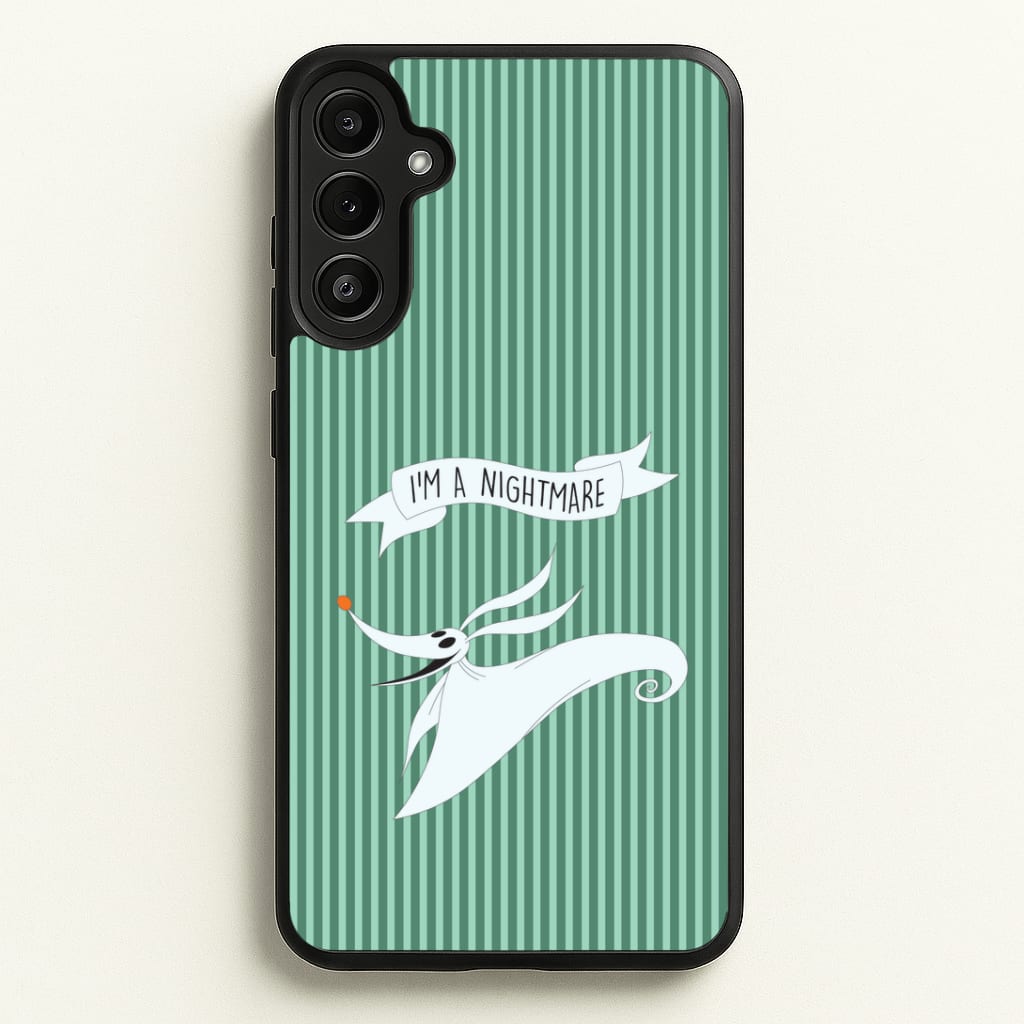 Stripey I'm A Nightmare Phone Case