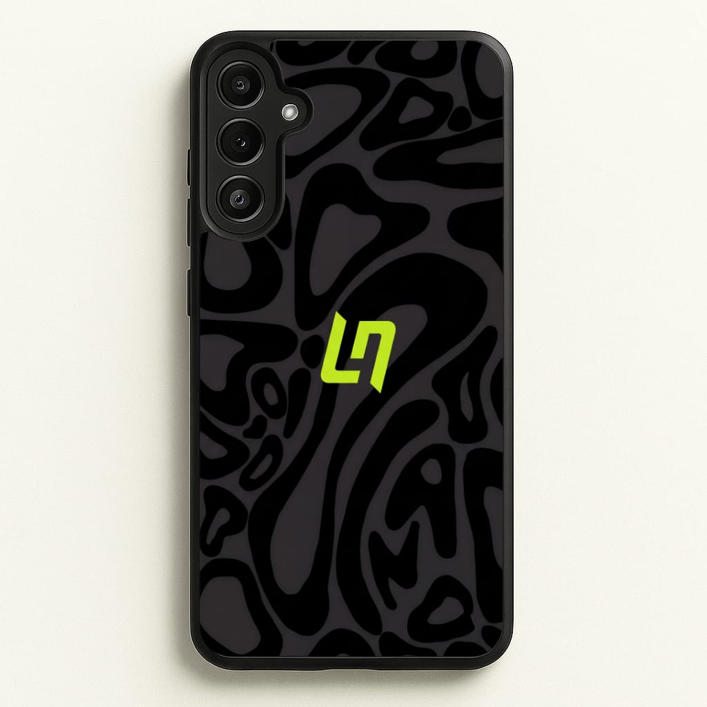 Norris Helmet Pattern - Black Phone Case