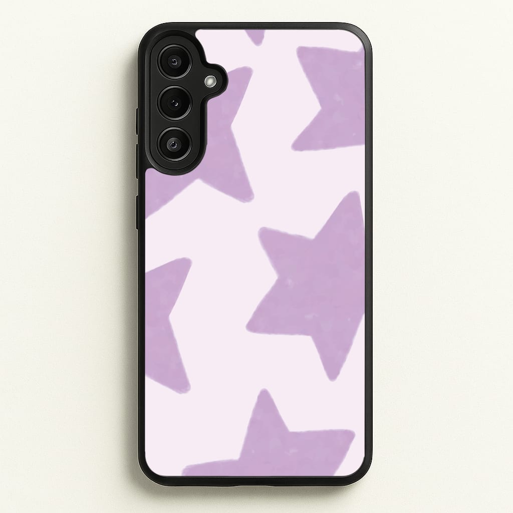 Lilac Stars Phone Case