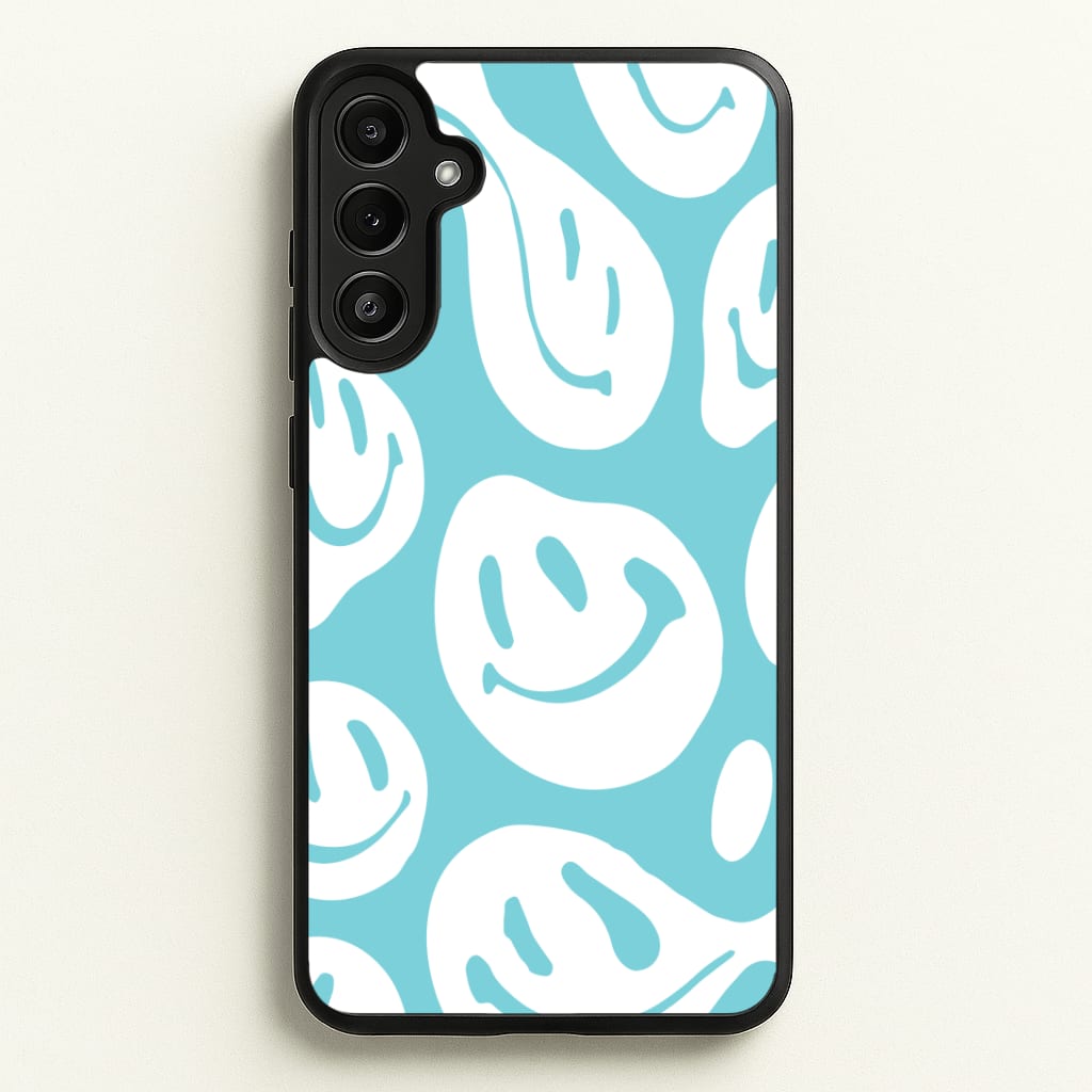 Trippn Smiley - Blue Phone Case