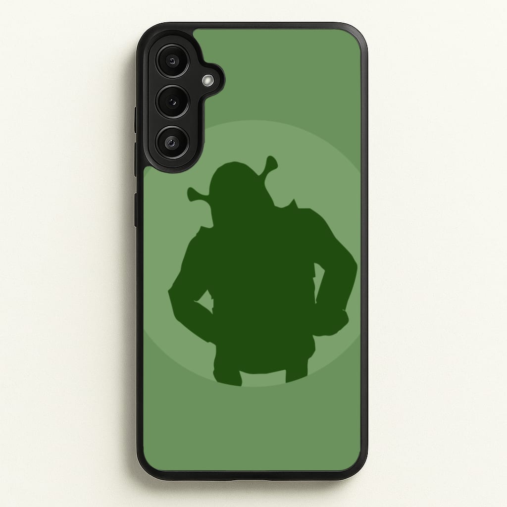 Green Ogre Outline Phone Case