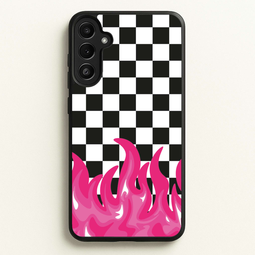 Pink Flame - Skate Aesthetic Phone Case
