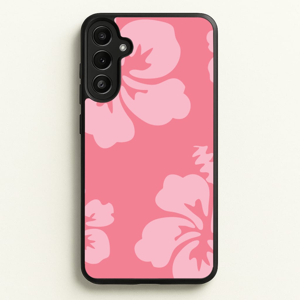Pink Hawaiian Flowers Pattern Phone Case