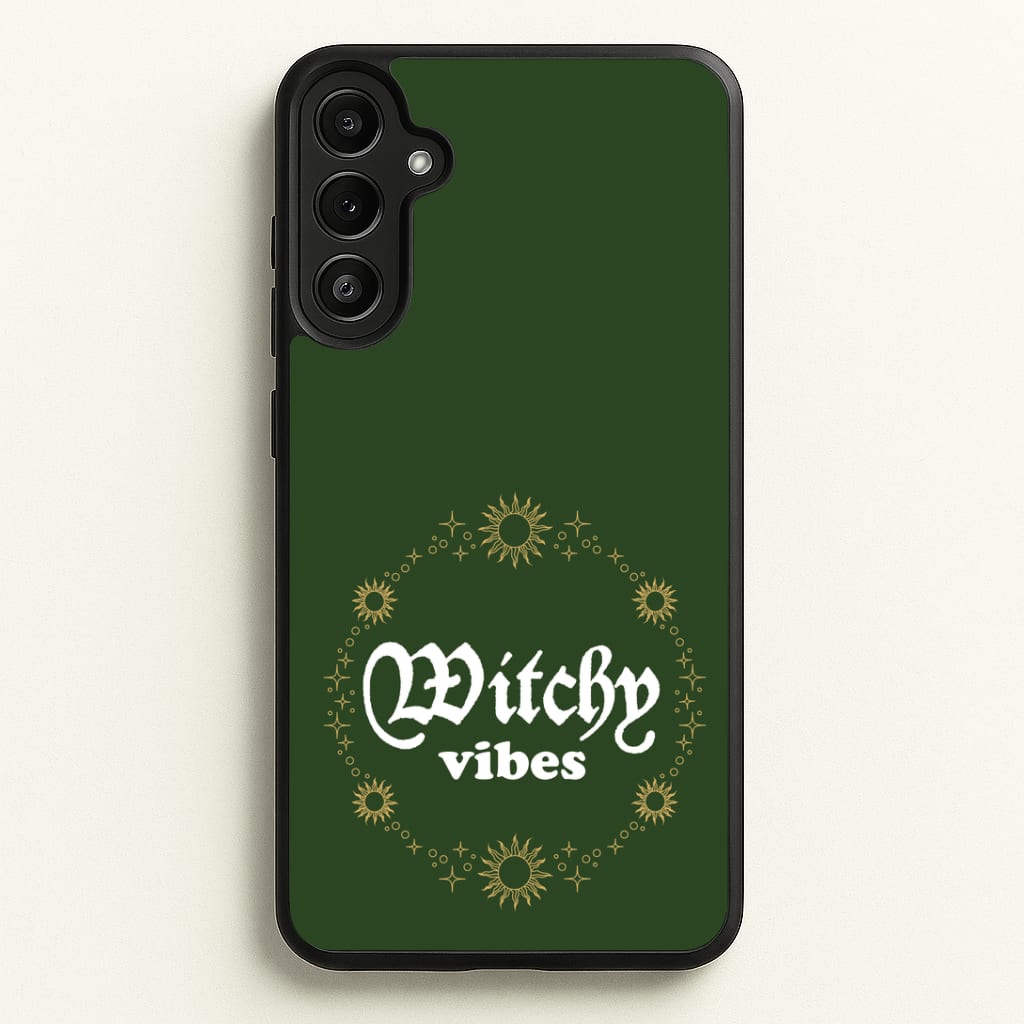 Witchy Vibes Green Phone Case