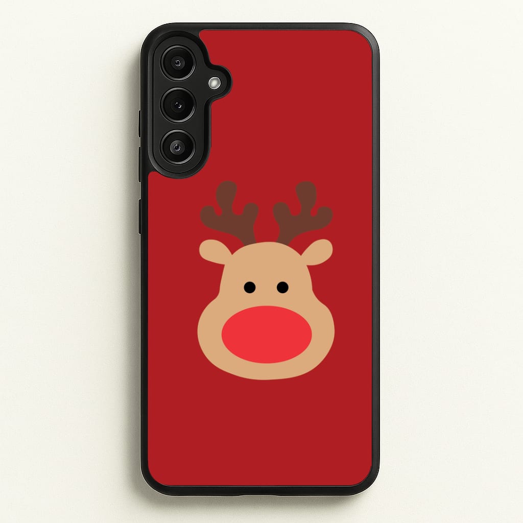 Rudolph Face - Christmas Phone Case