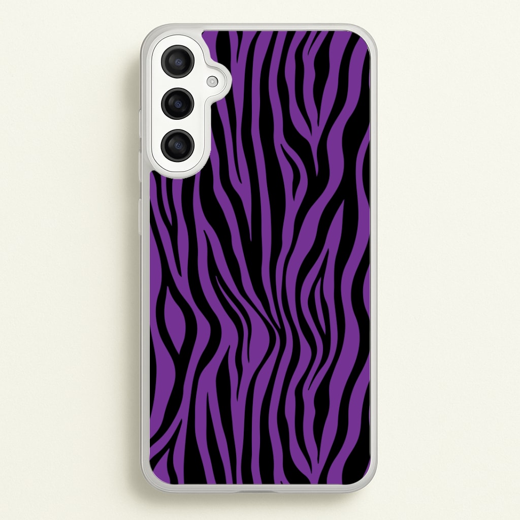 Purple Zebra - Animal Patterns Phone Case
