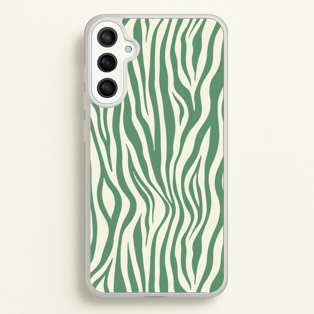 Green Zebra - Animal Patterns Phone Case