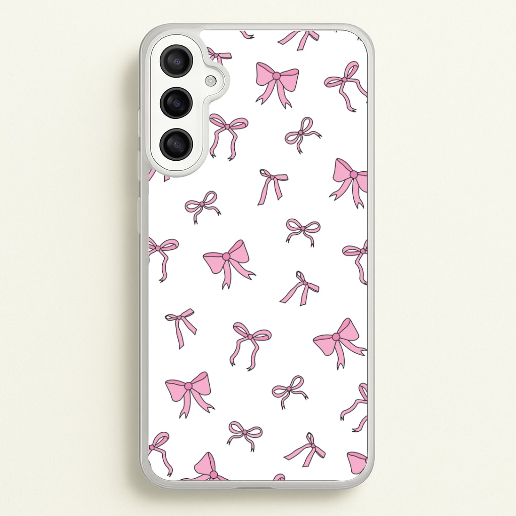 Coquette Variety Pink Bows Pattern Phone Case