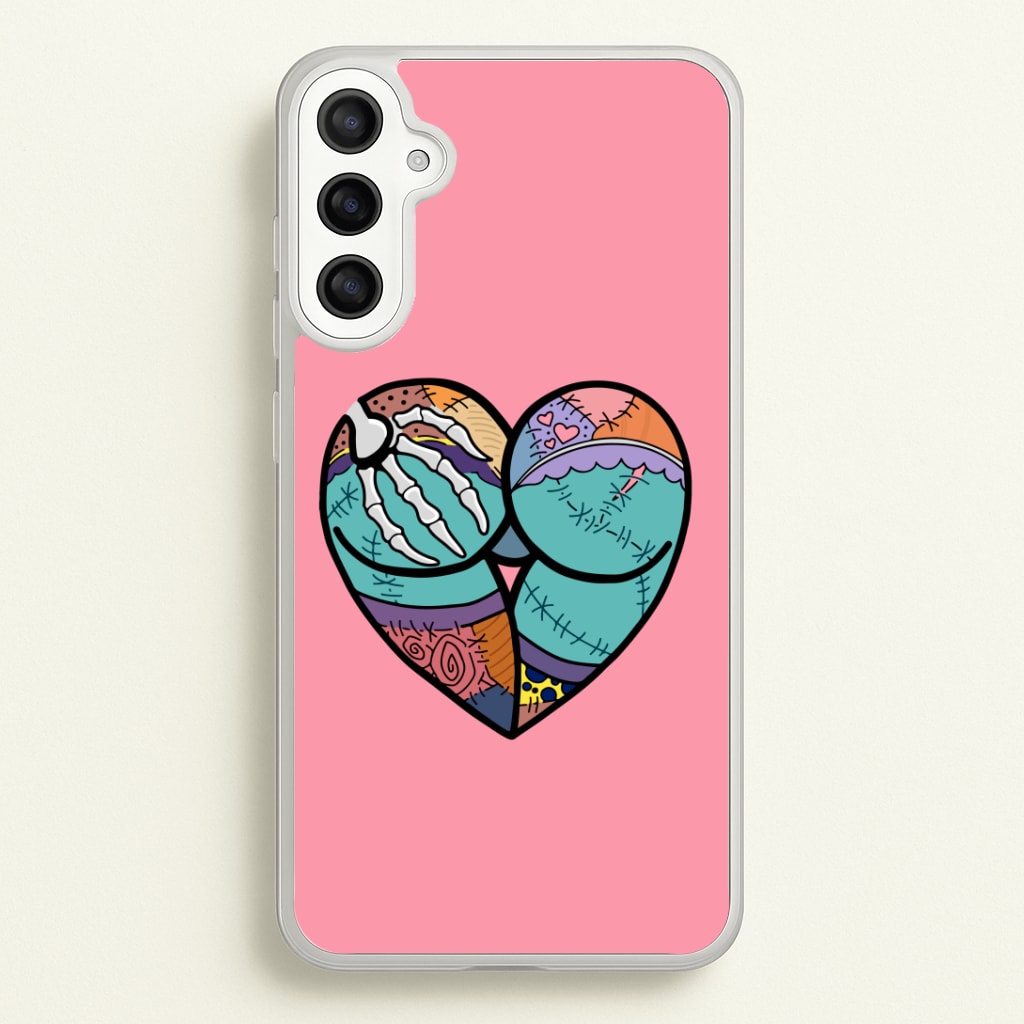 Sally And Jack Heart - TNBC Phone Case