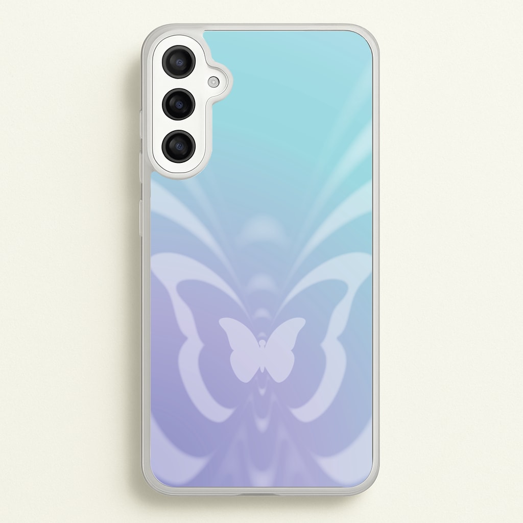 Butterfly Gradient Purple Phone Case