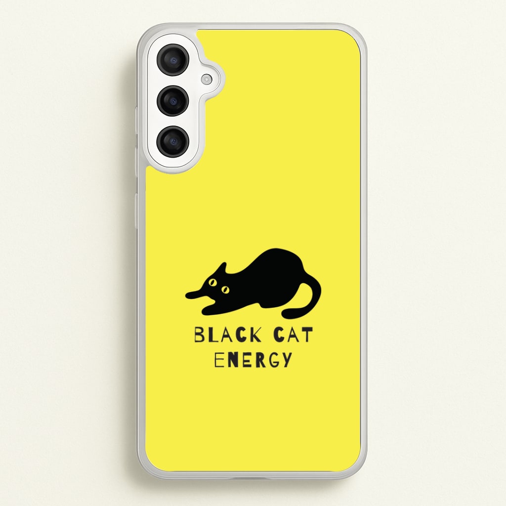 Black Cat Energy Phone Case